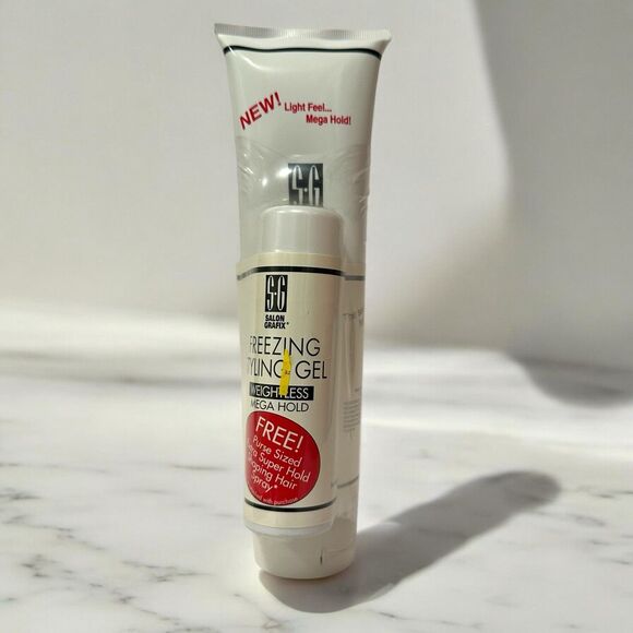 Salon Grafix Professional Freezing Styling Gel Weightless MEGA HOLD 10.14 oz. - Picture 1 of 4